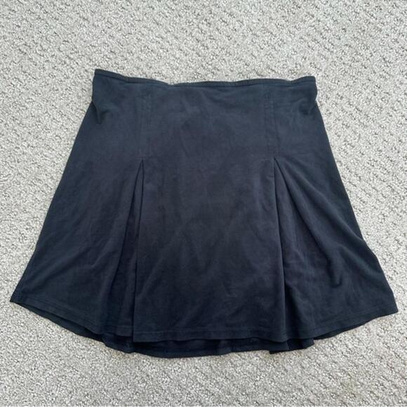 Caribbean Queen CQ Velvet Black Mini Skirt XS - Picture 1 of 8